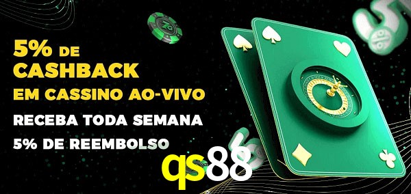 Promoções do cassino ao Vivo qs88